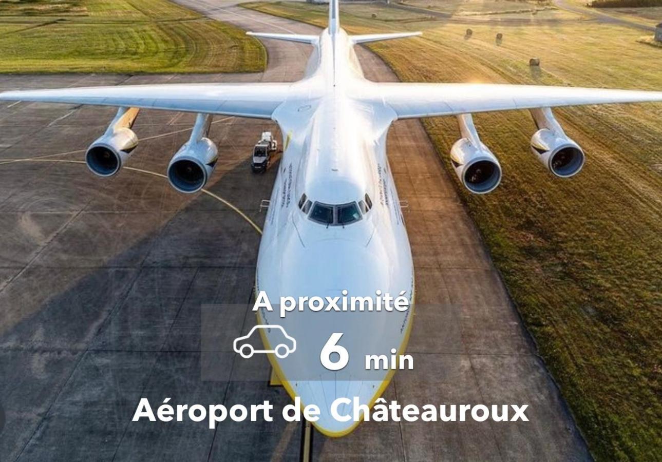 Le Haussmann ⸱ Stationnement Gratuit ⸱ Fibre Διαμέρισμα Déols Εξωτερικό φωτογραφία