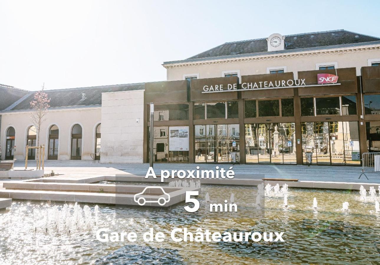 Le Haussmann ⸱ Stationnement Gratuit ⸱ Fibre Διαμέρισμα Déols Εξωτερικό φωτογραφία
