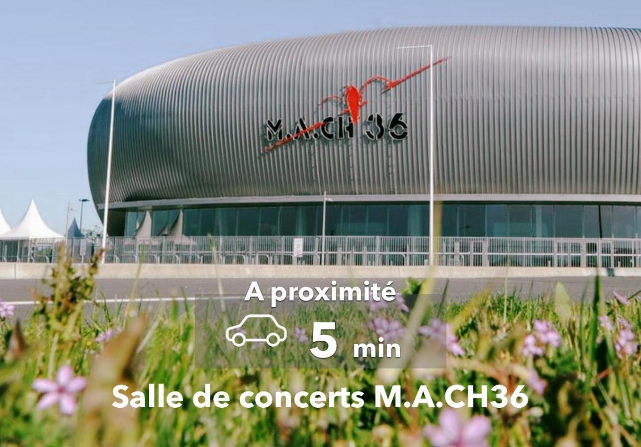 Le Haussmann ⸱ Stationnement Gratuit ⸱ Fibre Διαμέρισμα Déols Εξωτερικό φωτογραφία